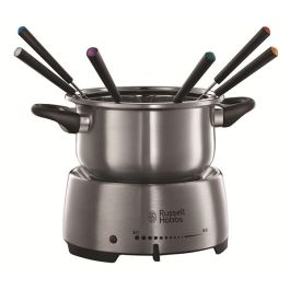 Russell Hobbs 22560-56 Fondue Eléctrica Fiesta 2 Litros Acero Inoxidable con Mantenimiento del Calor