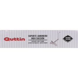 Soporte jamonero inoxidable con succión Quttin (4 Unidades) Soporte jamonero inoxidable con succión Quttin (4 Unidades)