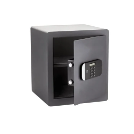 Yale Caja fuerte de alta seguridad con cerradura electrónica y certificación SKG, H.40 x W.35 x D.34 cm (35.5 L)