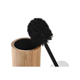 Escobillero Basicos DKD Home Decor Natural Negro 10 x 36.8 x 10 cm