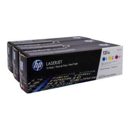 HP Cartucho de tóner 131A - Paquete de 3 - Amarillo / Cian / Magenta Precio: 307.88999945. SKU: S8410115