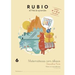 Cuaderno Rubio A4 Matematicas Con Abaco 6 - Descubre Peru (7-8 Años) (Set de 5) Precio: 24.49999968. SKU: B1FGQ66QZF