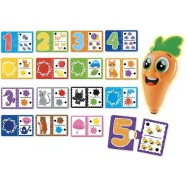 Lisciani Giochi LIS8008324107292 Bolígrafo parlante Carotina Baby interactivo para aprender colores