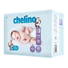 Pañal chelino t3 4-10 kg 36 unidades Pañal chelino t3 4-10 kg 36 unidades