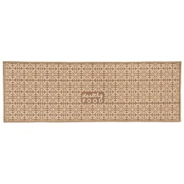 Kinvara Alfombra Multiusos Healthy Food Beige Poliamida 40x120 cm (Set de 12)