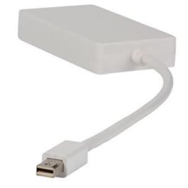 MicroConnect Adaptador Mini DisplayPort a DVI/VGA/HDMI para conectar múltiples pantallas