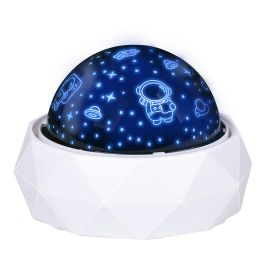 Luz nocturna decorativa led proyección espacial 11,5 x 11,5 x 9 cm Precio: 8.68999978. SKU: B1GYBBB3MY