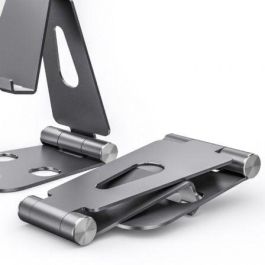 AISENS - SOPORTE DE SOBREMESA TAMAÑO XL AJUSTABLE (2 PIVOTES) PARA MOVIL / TABLET, GRIS AISENS - SOPORTE DE SOBREMESA TAMAÑO XL AJUSTABLE (2 PIVOTES) PARA MOVIL / TABLET, GRIS