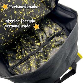 Mochila americano pokemon pikachu adaptable a carro 42x31x13,5 cm - modelos surtidos