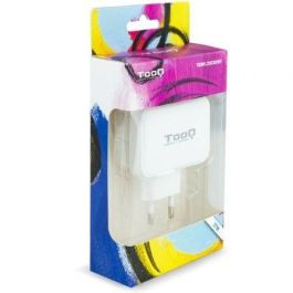 TooQ TQWC-2SC02WT Cargador de Pared USB Tipo-C y USB A 27W Blanco