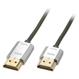 LINDY 41676 Cable HDMI High Speed Cromo Slim con Ethernet 4.5m, 4K 60Hz, 3D, Negro/Oro/Plata Precio: 67.50000004. SKU: B198HCV2TP