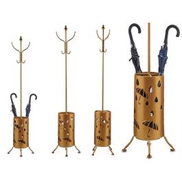 Perchero Paraguero Metal Redondo Dorado Giftdecor 44x185x44 cm Precio: 57.49999981. SKU: S3609699