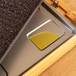 Cecotec 03091 Plancha Asar Grill Eléctrica 2000W, Mixta Antiadherente RockStone, Extraíble Lavavajillas, Bambú Cecotec 03091 Plancha Asar Grill Eléctrica 2000W, Mixta Antiadherente RockStone, Extraíble Lavavajillas, Bambú