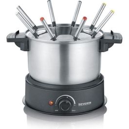 SEVERIN FO2473 Fondue eléctrica 8 personas con olla extraíble de acero inoxidable, Incluye: Protector contra salpicaduras y 8 tenedores Precio: 63.50000019. SKU: S7113528