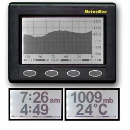 NASA NAS0609722871280 Barómetro electrónico Meteoman NASA NAS0609722871280 Barómetro electrónico Meteoman