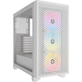 Corsair 3000D RGB AIRFLOW Blanca - Caja PC Gaming Semitorre ATX con Cristal Templado y 3 Ventiladores AR120 RGB Precio: 116.50000032. SKU: B19B52R7HH