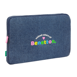 Funda para Portátil Benetton Denim Azul 15,6'' 39,5 x 27,5 x 3,5 cm Precio: 9.5000004. SKU: B12G78CK6K
