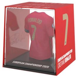 BANBO TOYS Figura Mini Camiseta Ronaldo Euro 2020 Vinilo Plástico Biodegradable 9.5cm