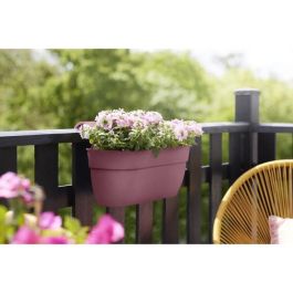 ELHO - Maceta - Vibia Campana Easy Hanger Large - Dusty Pink - Outdoor Balcón - L 24.1 x W 46 x H 26.5 cm ELHO - Maceta - Vibia Campana Easy Hanger Large - Dusty Pink - Outdoor Balcón - L 24.1 x W 46 x H 26.5 cm