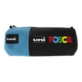 POSCA Estuche de Lona 8,5x19,5 cm Negro-Azul para Rotuladores y Útiles Escolares Precio: 9.5000004. SKU: B14EW55AG4
