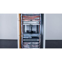 PATCHBOX Plus+ Sistema de Cableado para Armarios de Red Cat.6a UTP Blanco 1.8m hasta 30RU con Cables Extraíbles