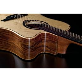 LAG Guitarra Acústica Dreadnought Hyvibe H2 30 A/E Cutaway HyVibe H2 Tapa Abeto Engelmann Fondo Bocote Acabado Brillante
