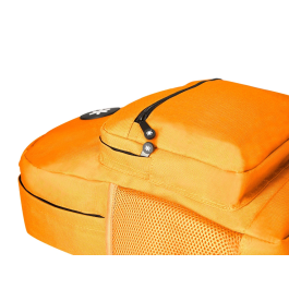 Antartik Mochila Mostaza con Bolsillo para Portátil 15,6' y Compartimentos, 320x140x430 mm