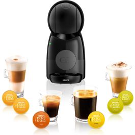 Krups Cafetera de Cápsulas Dolce Gusto Piccolo XS, 15 Bares de Presión, Sistema de Alta Presión, Color Negro