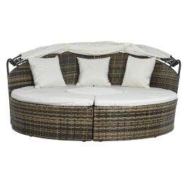 Sillon Terraza Y Jardin DKD Home Decor Beige 87 x 65 x 90 cm