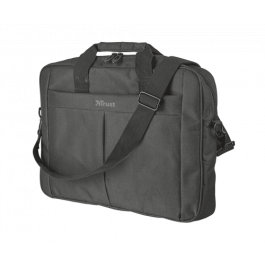 Trust Primo, Maletín Color Negro Para Portatil De Hasta 16'' Compartimento Principal Acolchado Y Correa Para El Hombro Ajustable Precio: 14.49999991. SKU: S55001195
