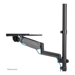 Neomounts WL90-325BL1 Soporte de Pared Móvil para Monitor 17-32", 9 kg, Resorte de Gas, Rotación 360°, Inclinación, Negro - Soporte de Trabajo de Pie/Sentado