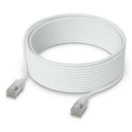 Ubiquiti Cable de Red Patch Premium Ultra-Fino Cat 6A RJ45/RJ45 para 10 GbE PoE++ Trenzado Apantallado 12m Transparente/Blanco Ubiquiti Cable de Red Patch Premium Ultra-Fino Cat 6A RJ45/RJ45 para 10 GbE PoE++ Trenzado Apantallado 12m Transparente/Blanco