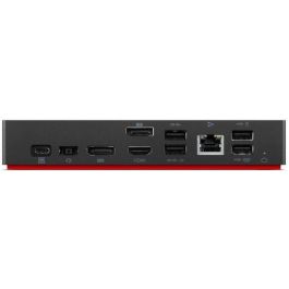 Lenovo ThinkPad Universal USB-C Smart Dock Wired USB 3.2 Gen 1 (3.1 Gen 1) Type-A + Type-C Black Lenovo ThinkPad Universal USB-C Smart Dock Wired USB 3.2 Gen 1 (3.1 Gen 1) Type-A + Type-C Black