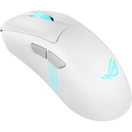 ASUS ROG Keris II Origin Ratón Inalámbrico y con Cable Óptico 42000 DPI Blanco