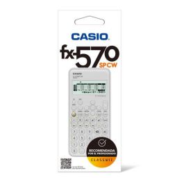 Casio Calculadora Cientifica FX-570SPCW 10+2 Dígitos 576 Funciones Negro-Blanco
