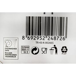 Lav Set 6 Copas Champagne 230 cc Colección Ella Ø5x7x23cm (4 Cajas)