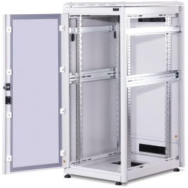 Digitus Armario Red Unique 26HE 1342x600x800mm Gris, Rack Independiente con Puerta Frontal de Vidrio