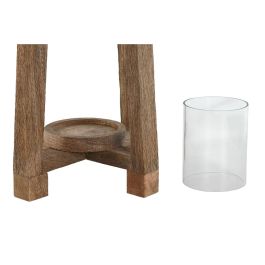 Portavela Alpino DKD Home Decor Marron 25 x 35 x 25 cm Portavela Alpino DKD Home Decor Marron 25 x 35 x 25 cm