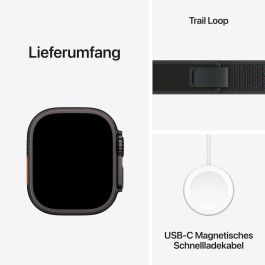 Smartwatch Apple Ultra 2 Negro 1,92" 49 mm