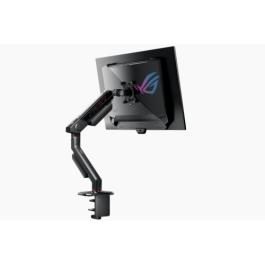 Asus ROG Ergo Arm AAS01 (90LA00Q0-B01170) - Soporte Brazo de Monitor para Escritorio, Hasta 34 Pulgadas, Ajustable, Giro 360°, 11.5 kg, Negro