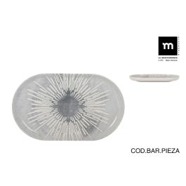 Inde Fuente Oval de Porcelana Nordic Brillo Modelo Ivar Ivory, 25 x 15 x 2.2 cm (18 Unidades) Precio: 30.79000001. SKU: B1EX6BCQ8R