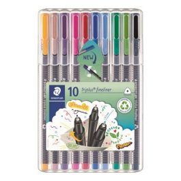 Rotulador Fibra Staedtler 334 Triplus Fineliner Estuche De 10 Precio: 12.50000059. SKU: B18PJYQ4L2