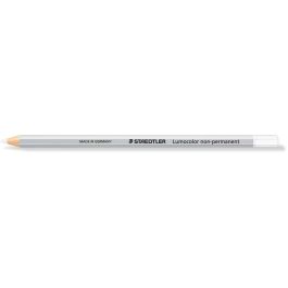 Staedtler Lumocolor Omnichrom Lápiz de Madera Blanco para Marcar Superficies Lisas, Soluble en Agua, Ecológico (PEFC) - Unidad Precio: 20.50000029. SKU: S8422801