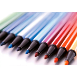 Stabilo Rotulador Acuarelable Pen 68 Arty Line 1 mm Estuche Cartón de 24 Unidades Colores Surtidos