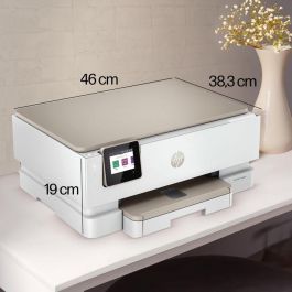 HP 242P6B V2 Impresora Multifunción Envy Inspire 7220e WiFi Doble Banda, Dúplex Automático, Imprime Escanea Copia, Color Blanca