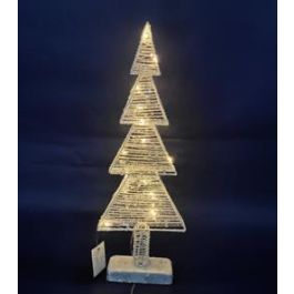 Decoracion Luminosa Navidad Moderna DKD Home Decor Blanco 6 x 50 x 18 cm (2 Unidades) Precio: 21.58999975. SKU: B1D79LXR35