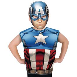 RUBIES Marvel Vengadores Disfraz Capitán América infantil - Camiseta y Máscara (3-6 años) Precio: 8.49999953. SKU: B1A9M98XPX
