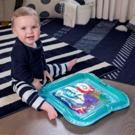 Baby Einstein Esterilla de agua Ocean Explorers Sensory Splash Water Mat para bebé, tiempo boca abajo o juegos sentado, 0-36 meses