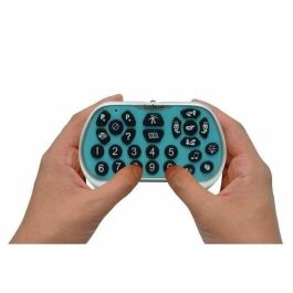 Lexibook Robot Programable Powerman LEXROB28FR con Cuestionario, Música, Juegos, Lanzamiento de Disco, Historias y Control Remoto (Francés)