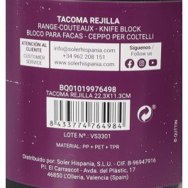 Rejilla Tacoma 22.3 x 11.3 cm - Quttin (12 Unidades) Rejilla Tacoma 22.3 x 11.3 cm - Quttin (12 Unidades)
